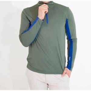 NEW ABACUS SPORTSWEAR US aloha uv cut long sleeve pullover in forest